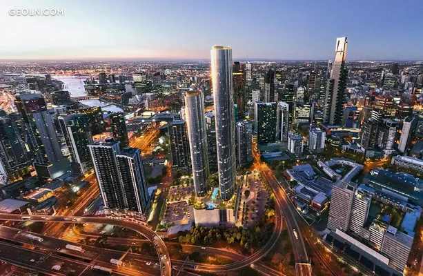 Melbourne Square in Melbourne