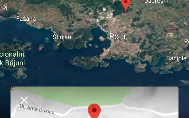 Земельный участок в Пула