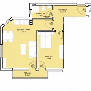 Квартира в 4-тирайон, фото 2