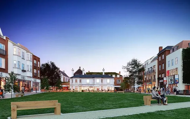 Brightwells Yard in Farnham