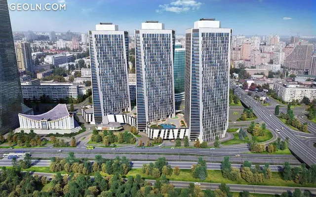 Manhattan City in Kyiv