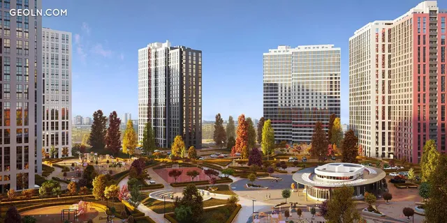  Warsaw Microdistrict in Kyiv