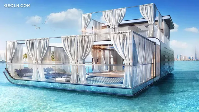 The Floating Seahorse in Dubai