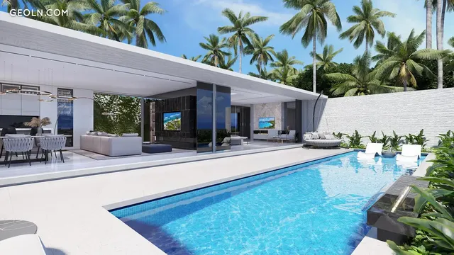 2-спальная Luxury вилла с видом на океан в топовой локации in Denpasar