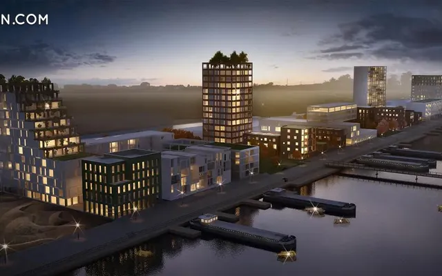 De Nieuwe Dokken in Ghent