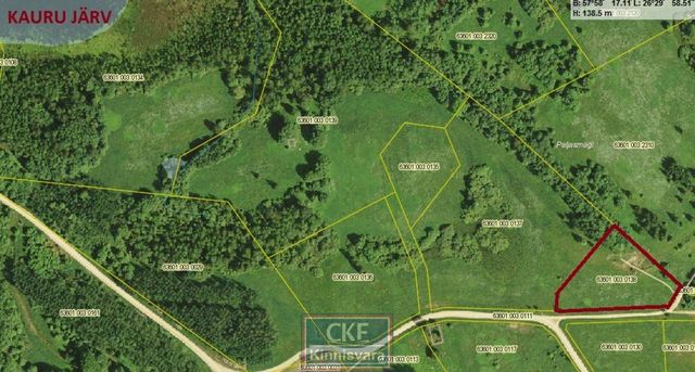 Земельный участок в Каурутоотси