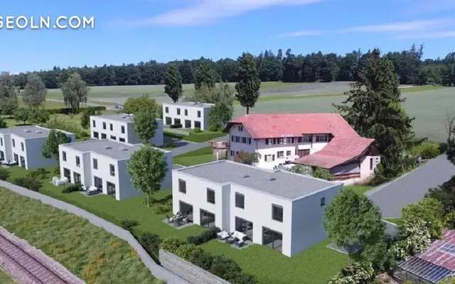 La villa de la Route de la Rosiere in Belfaux