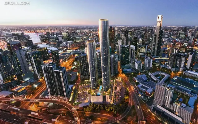 Melbourne Square in Melbourne