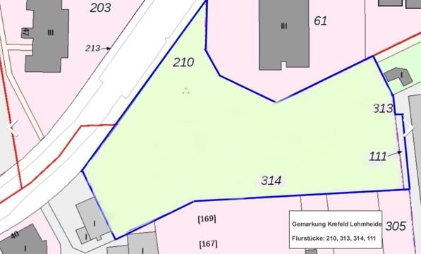 Земельный участок в Крефельд