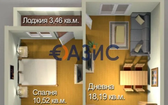 Квартира в Бургасская область