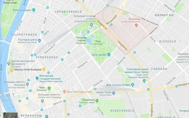 Квартира в Будапешт XIV