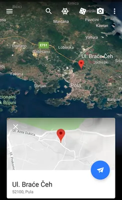 Земельный участок в Пула
