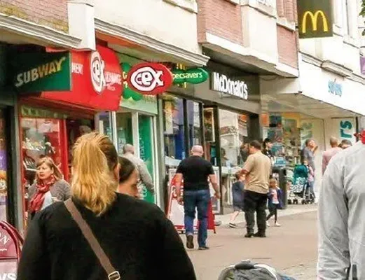 Магазин в Алдершот