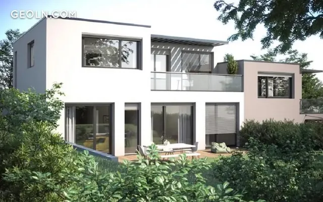 Deux villas mitoyennes THPE a Conches in Chene-Bougeries