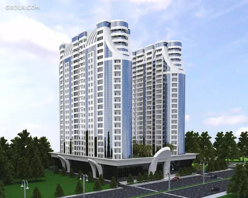 Blue Residence in Baku