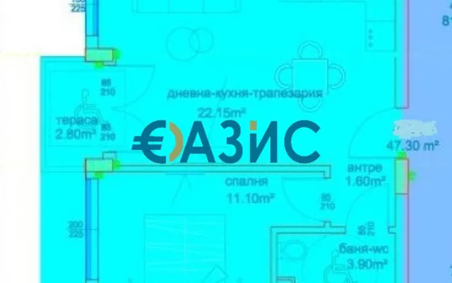 Квартира в Бургасская область