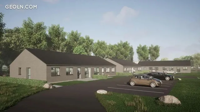 Klosterlundens dobbelthuse in Naestved