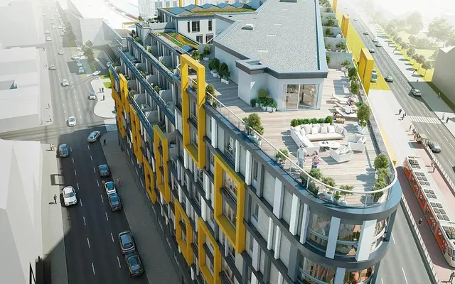 Harfa Design Residence in Prague