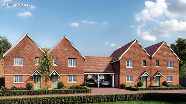Moat at Barnwood Place in Smarden