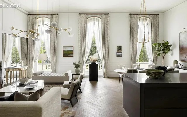 Regents Crescent in London