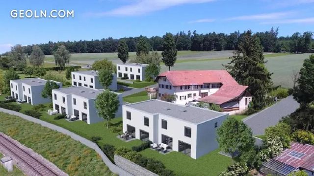 La villa de la Route de la Rosiere in Belfaux