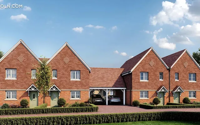 Moat at Barnwood Place in Smarden
