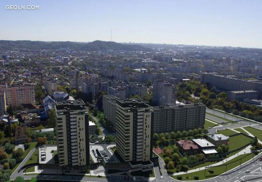 Strim Towers in Lviv