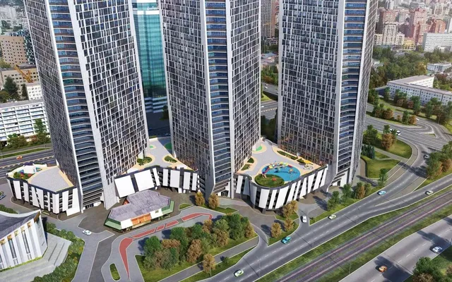 Manhattan city in Kyiv