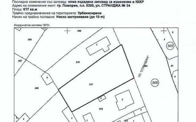 Земельный участок в Поморие