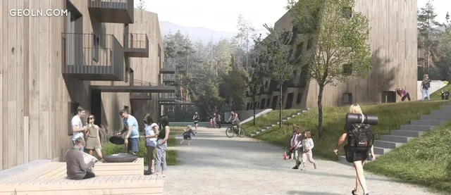 Mountain apartments Lesni strane in Ostruzna