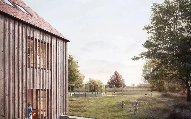 Der Neue Derzbachhof in Munich