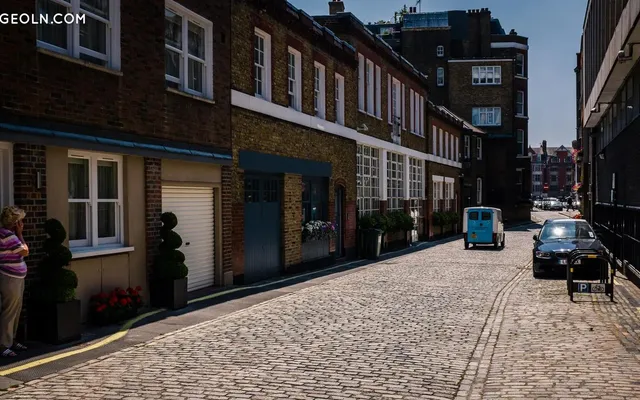 Beaumont Mews in London