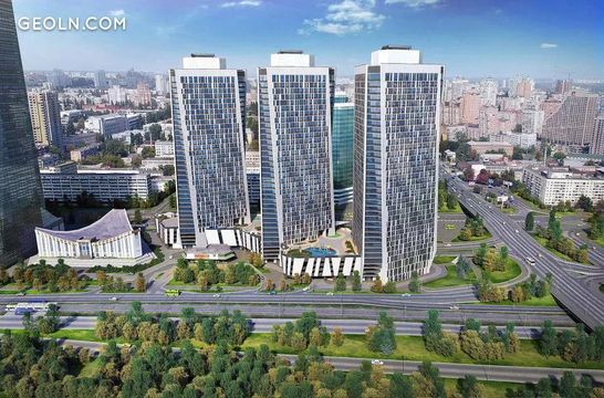 Manhattan City in Kyiv