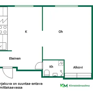 Квартира в Таульумяки, фото 2