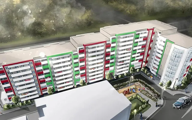 Eko-dim na Trakti 4 in Lysynychi