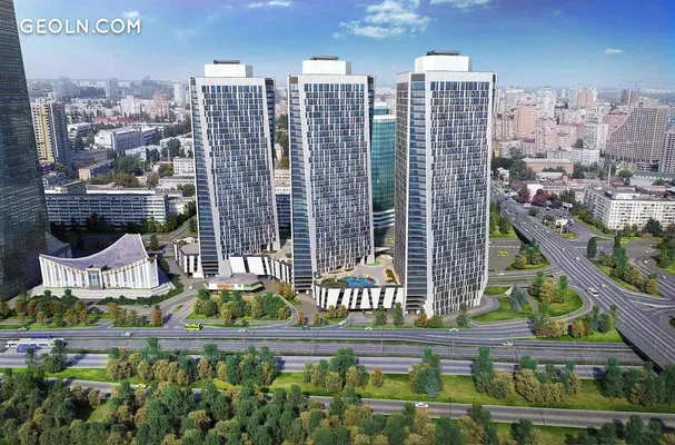 Manhattan City in Kyiv