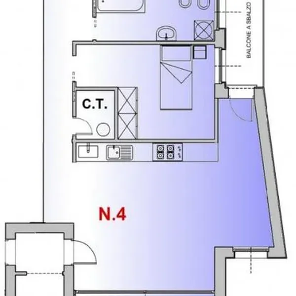 Квартира в Комо, фото 1