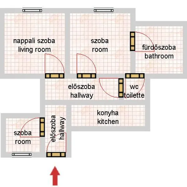 Квартира в Будапешт, фото 1