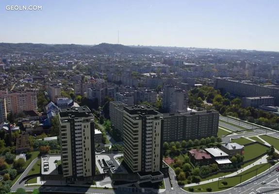 Strim Towers in Lviv