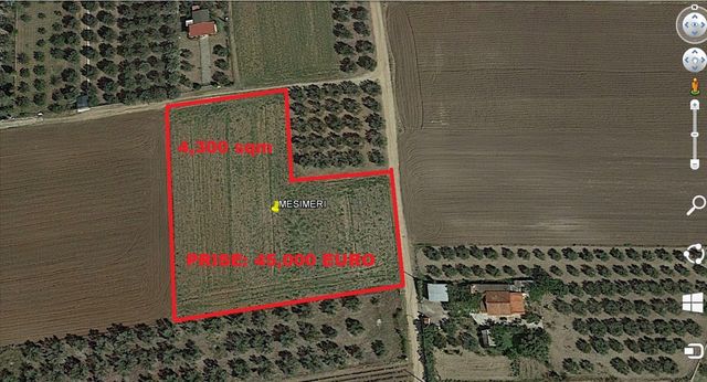 Земельный участок в Месимери