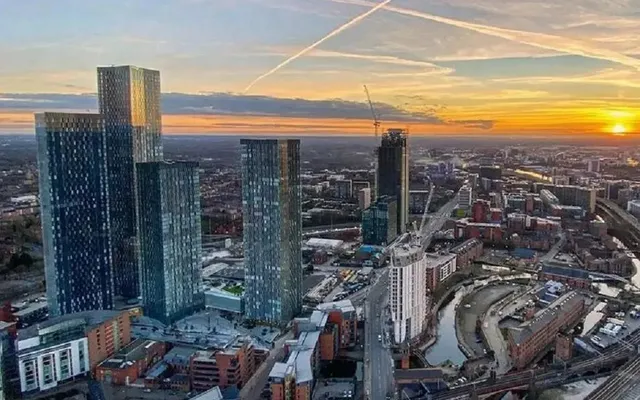 Deansgate Square in manchester