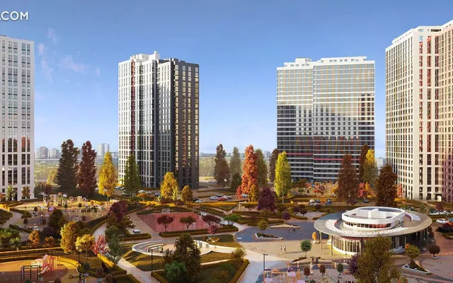  Warsaw Microdistrict in Kyiv