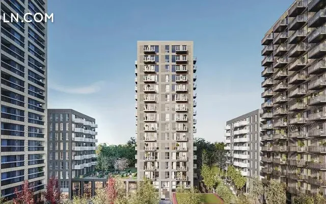 Kidbrooke Station Square in London