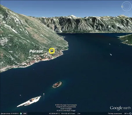 Земельный участок в Пераст