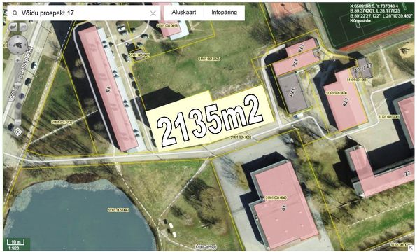 Земельный участок в Нарва